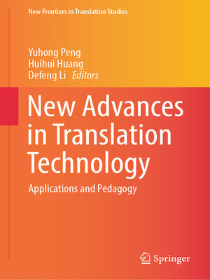 cover image of New Advances in Translation Technology
